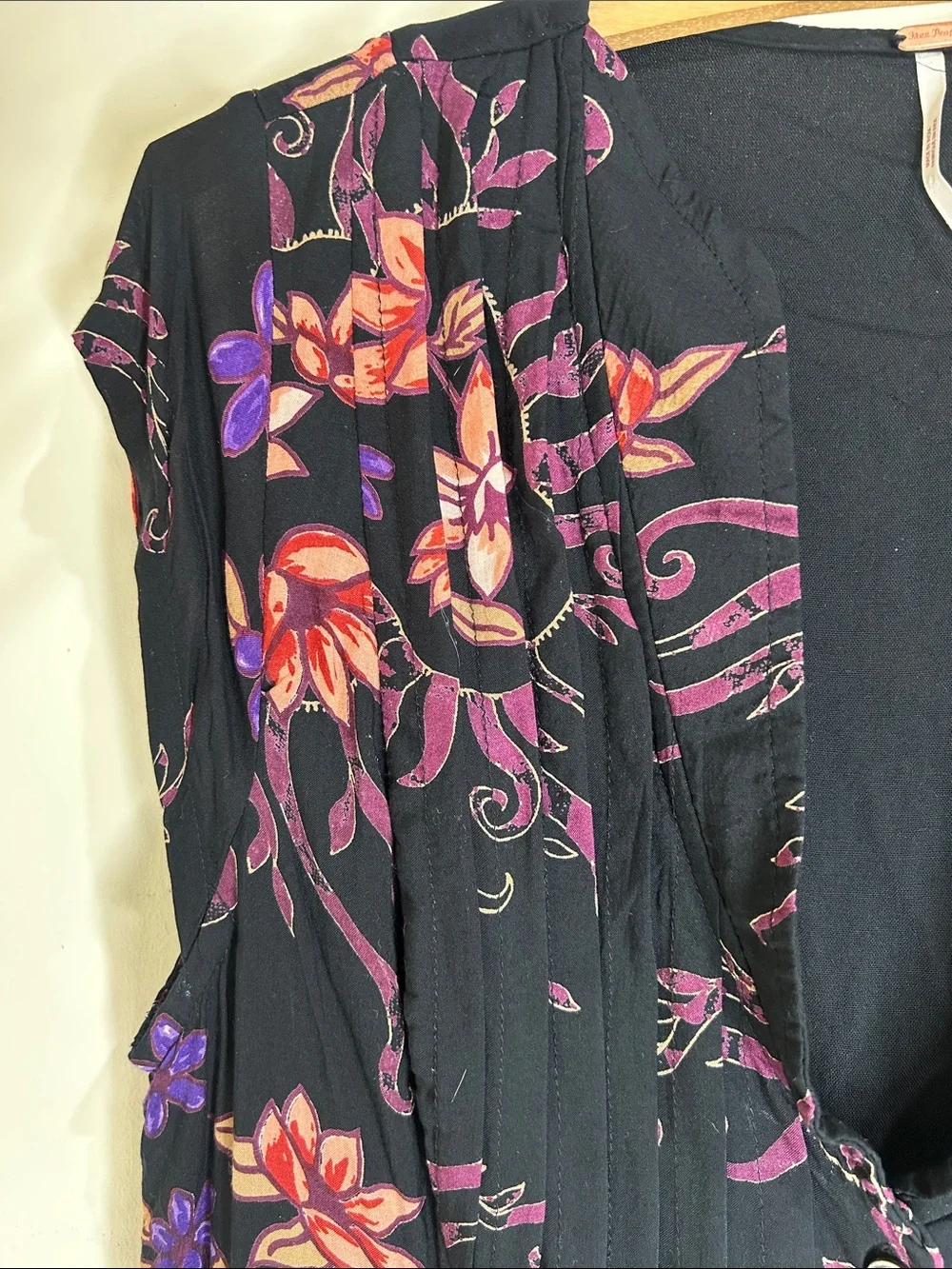 FREE PEOPLE Rosemary Printed Midi Dress Night Combo Size Medium